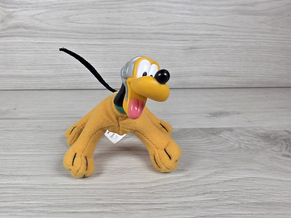 Pluto Disney's House of Mouse Happy Meal Plush and Plastic Toy SU66